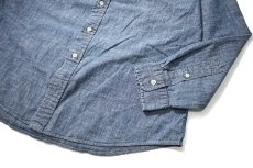 画像3: 90-00s Used Ralph Lauren Chambray B/D Shirt "Custom Fit" (3)