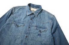 画像2: Used Denim&Supply Ralph Lauren Denim Western Shirt (2)