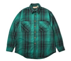 画像1: 80-90s Used Big Mac Heavy Flannel Shirt made in USA (1)