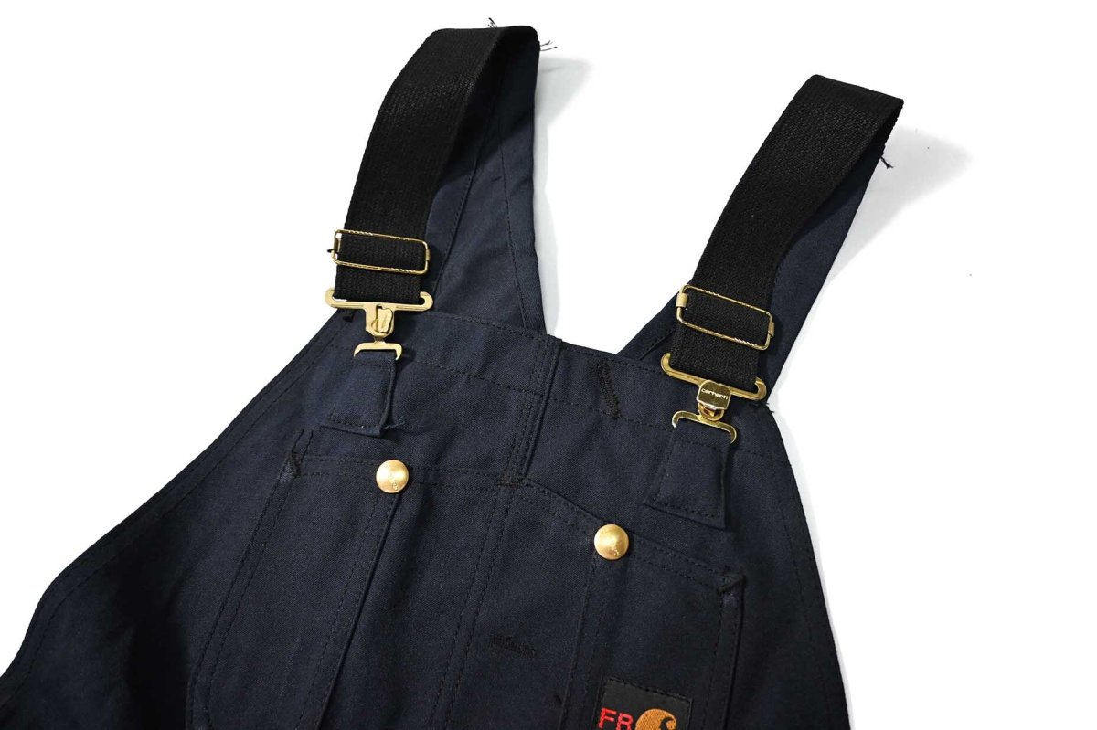 画像5: 90s Deadstock Carhartt FR Double Knee Nomex® Overall Navy (5)