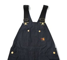 画像1: 90s Deadstock Carhartt FR Double Knee Nomex® Overall Navy (1)