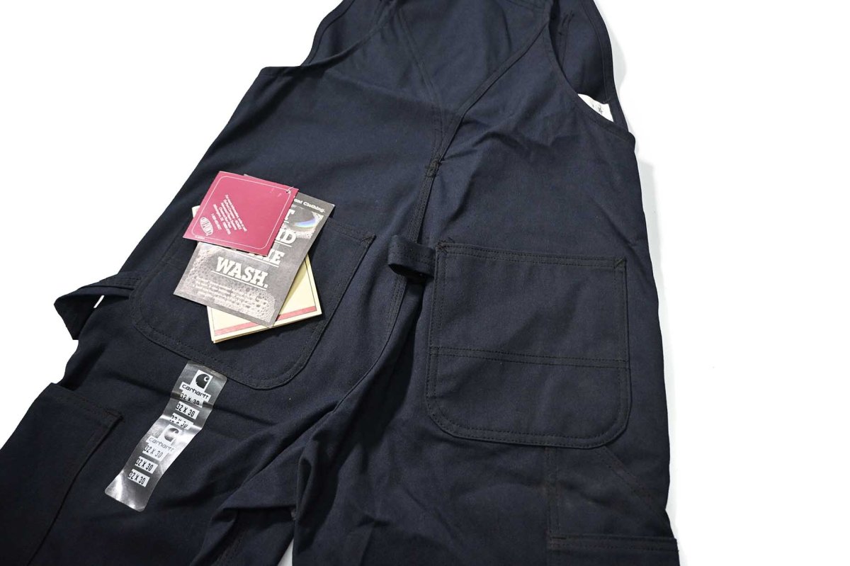 画像6: 90s Deadstock Carhartt FR Double Knee Nomex® Overall Navy (6)