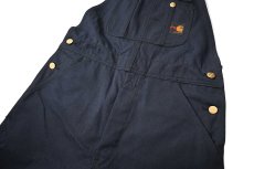 画像2: 90s Deadstock Carhartt FR Double Knee Nomex® Overall Navy (2)