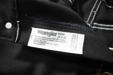 画像7: Used Wrangler Remake Sta-Prest Wrancher Dress Jeans Black (7)