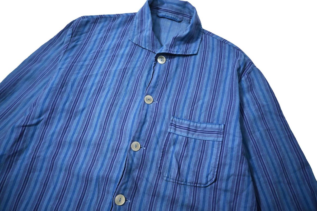 画像2: Used German Military Sleeping Shirt (2)