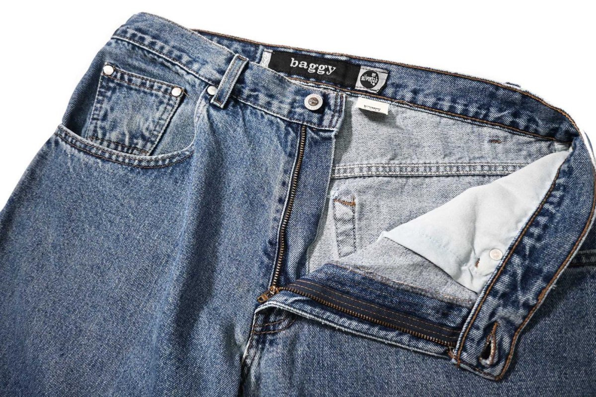 画像5: 98' Used Levi's Silver Tab Baggy Denim Pants (5)