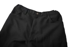 画像2: Used Wrangler Remake Sta-Prest Wrancher Dress Jeans Black (2)