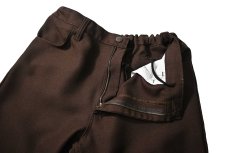 画像6: Used Wrangler Remake Sta-Prest Wrancher Dress Jeans Brown (6)