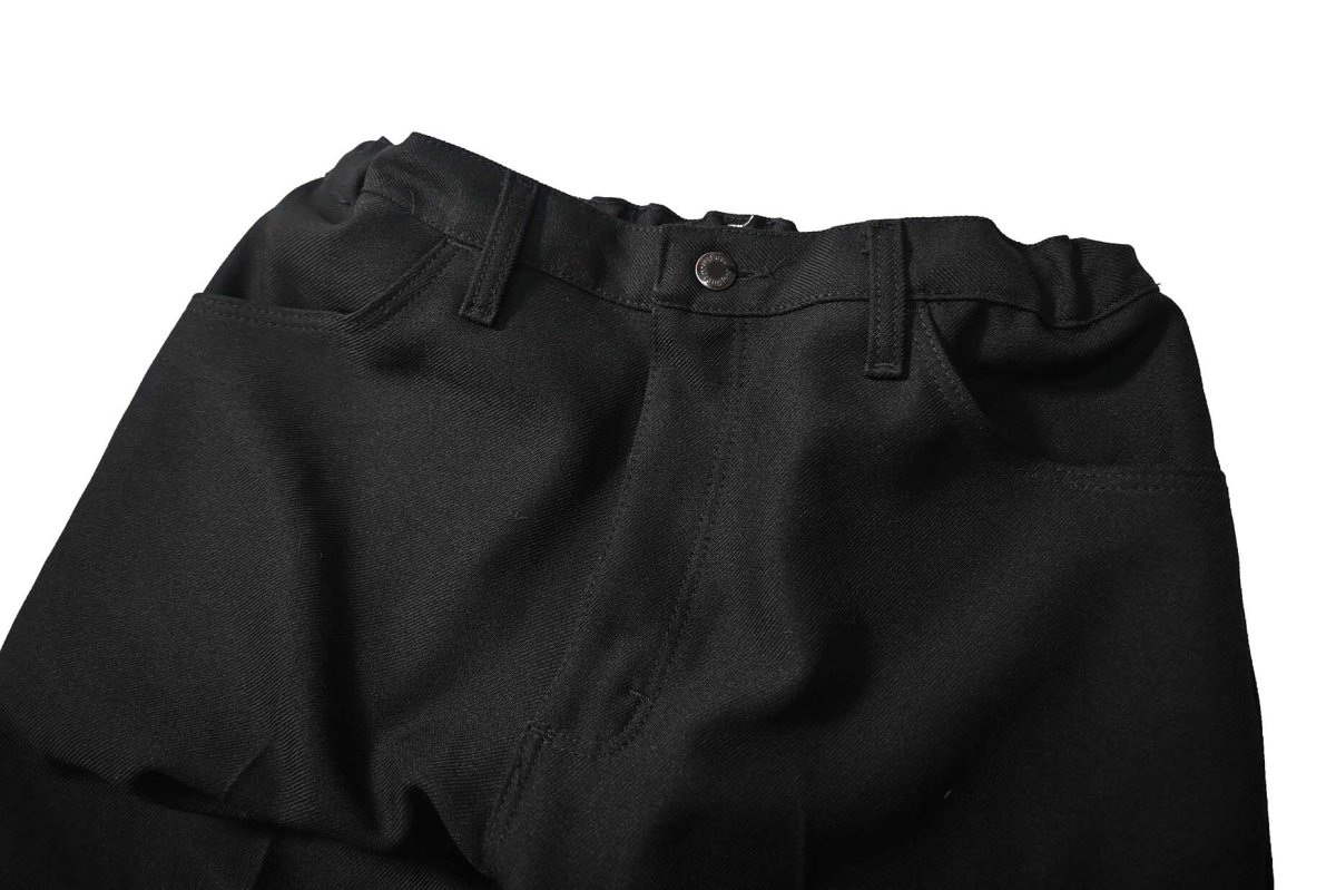 画像2: Used Wrangler Remake Sta-Prest Wrancher Dress Jeans Black (2)