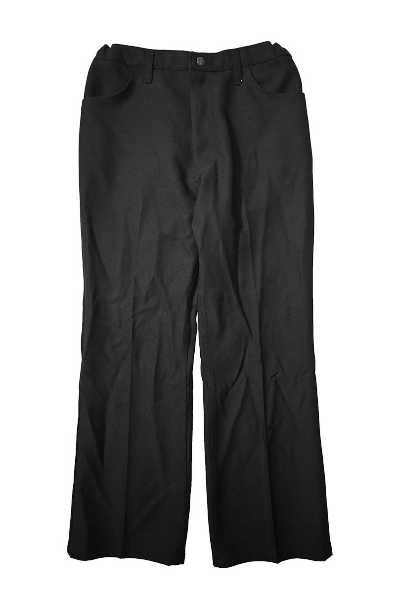 画像1: Used Wrangler Remake Sta-Prest Wrancher Dress Jeans Black (1)