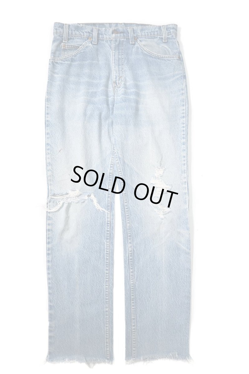 画像1: 80-90s Used Levi's 40506 Denim Pants made in USA (1)