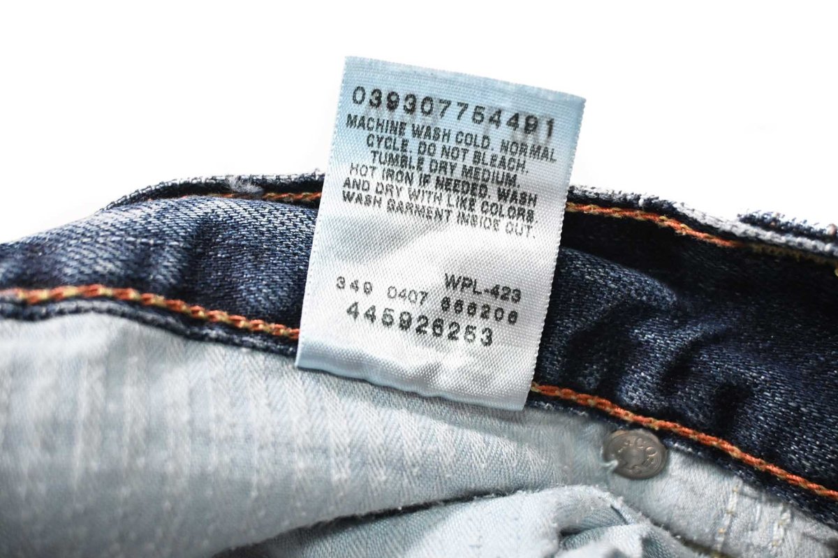 画像9: 07' Used Levi's Silver Tab Boot Denim Pants (9)