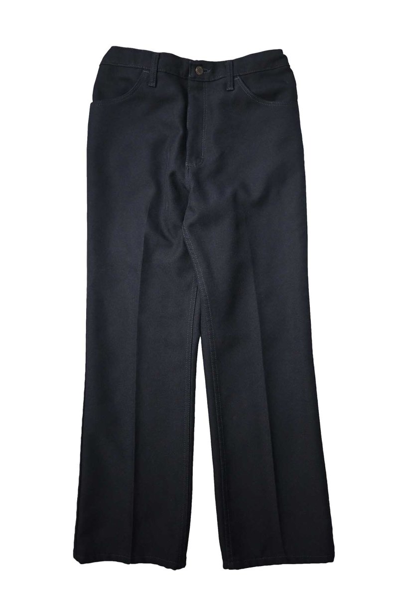 画像1: Used Wrangler Remake Sta-Prest Wrancher Dress Jeans Navy (1)