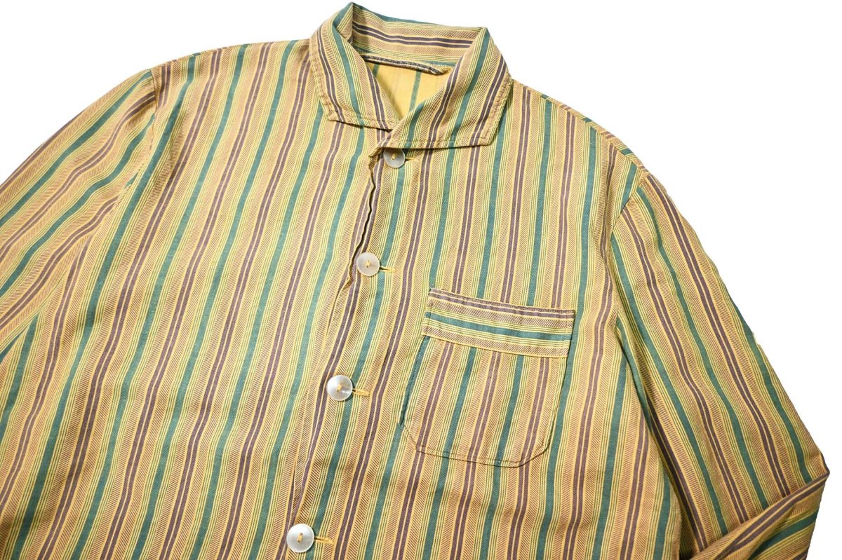 画像2: Used German Military Sleeping Shirt (2)
