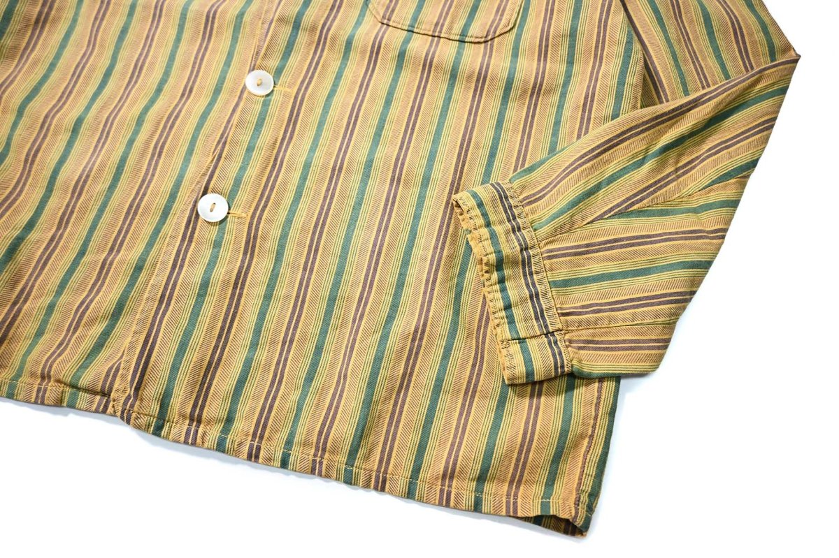 画像3: Used German Military Sleeping Shirt (3)