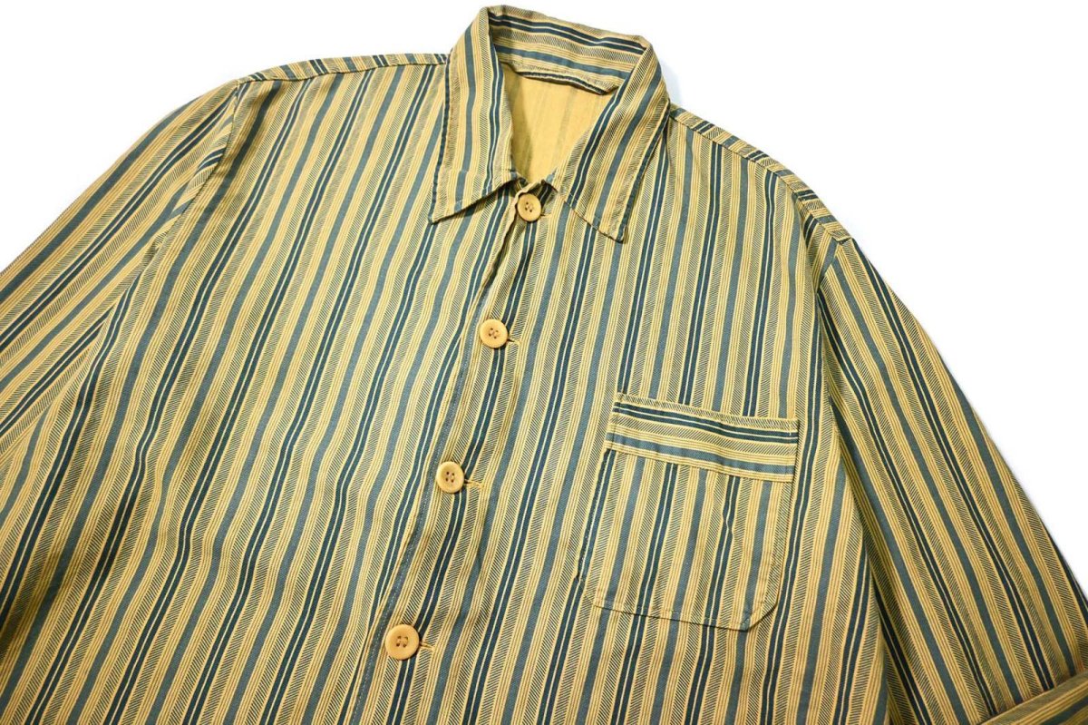 画像2: Used German Military Sleeping Shirt (2)