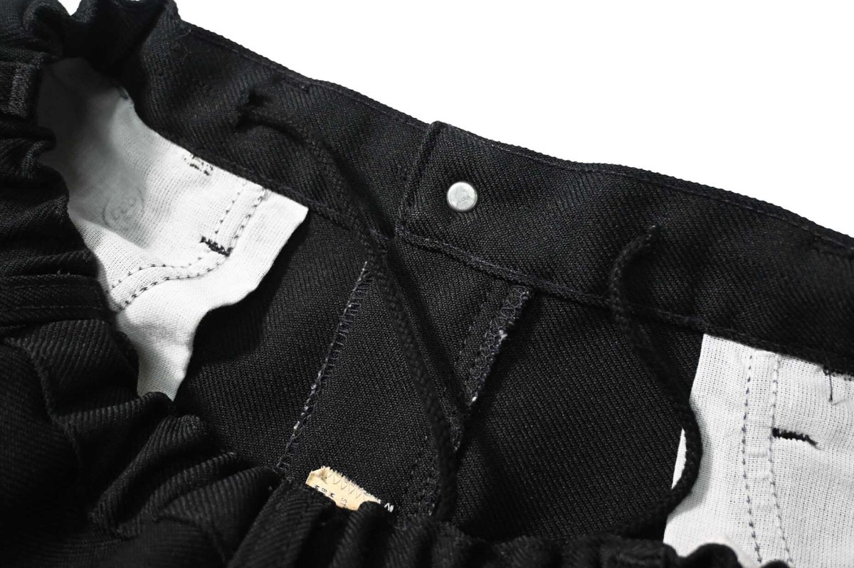 画像5: Used Wrangler Remake Sta-Prest Wrancher Dress Jeans Black made in USA (5)