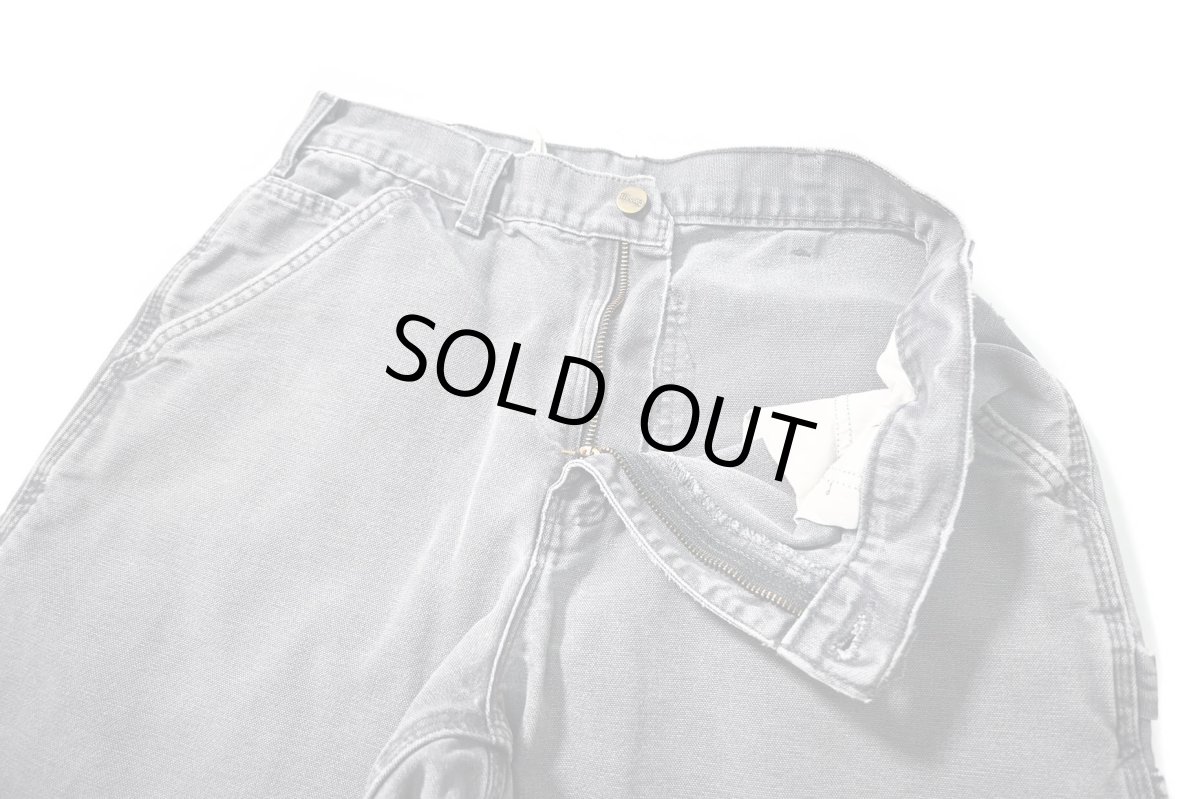 画像5: 00s Used Carhartt Duck Carpenter Pants Petrol Blue カーハート (5)