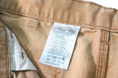 画像6: 16' Used Carhartt Duck Carpenter Pants Brown カーハート (6)