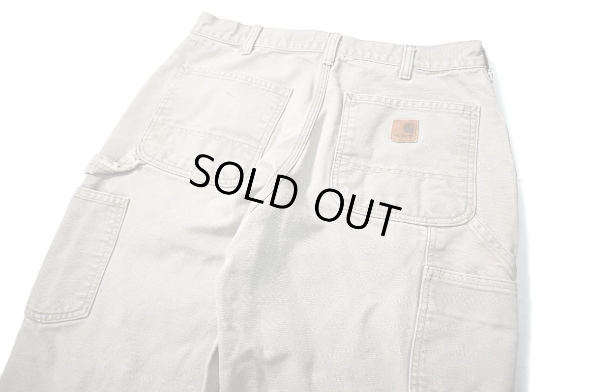 画像5: 11' Used Carhartt Duck Carpenter Pants Desert カーハート (5)