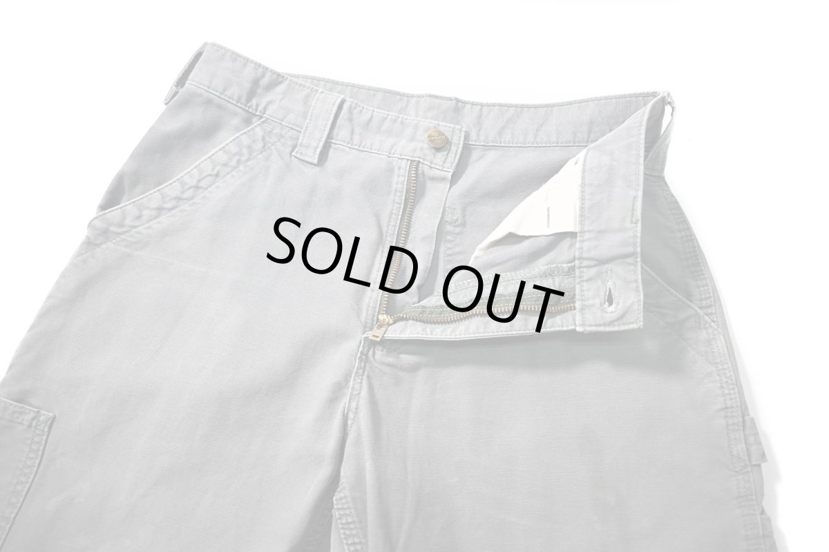 画像5: 16' Used Carhartt B151 Canvas Utility Work Pants Fatigue カーハート (5)