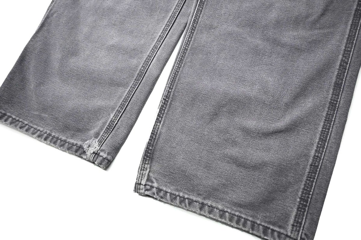 画像3: 00s Used Carhartt Duck Carpenter Pants Petrol Blue カーハート (3)