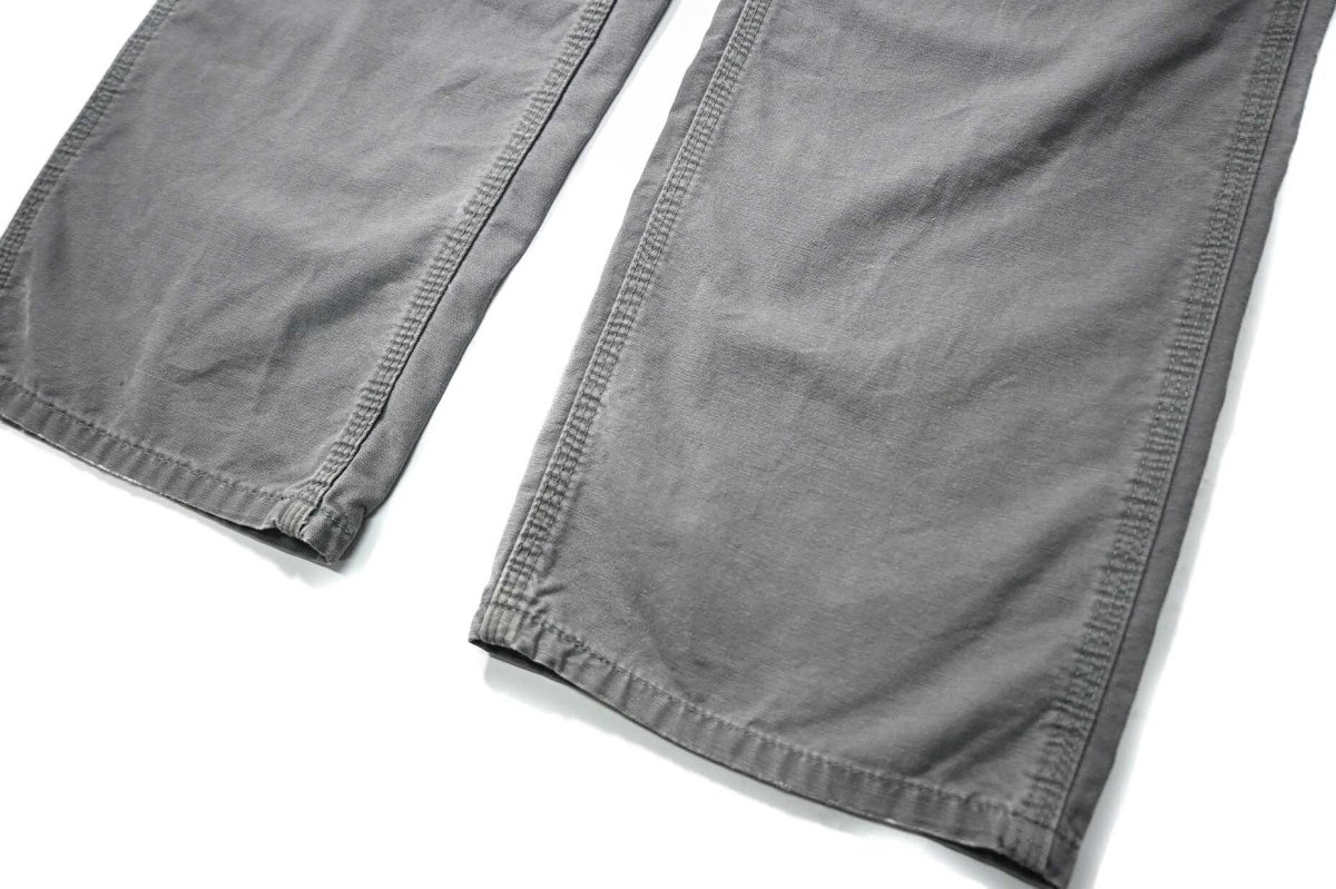 画像3: 16' Used Carhartt B151 Canvas Utility Work Pants Fatigue カーハート (3)
