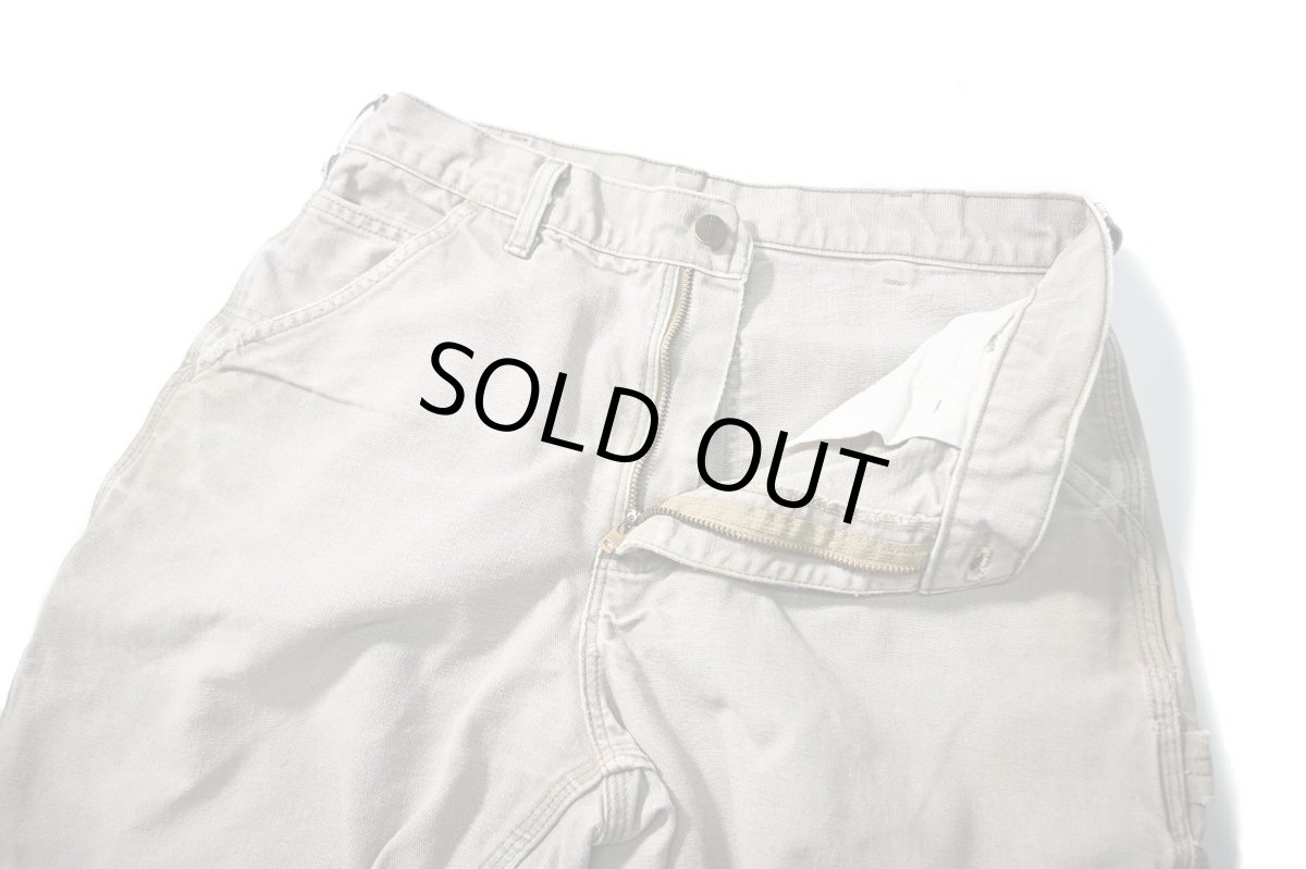 画像6: 11' Used Carhartt Duck Carpenter Pants Desert カーハート (6)