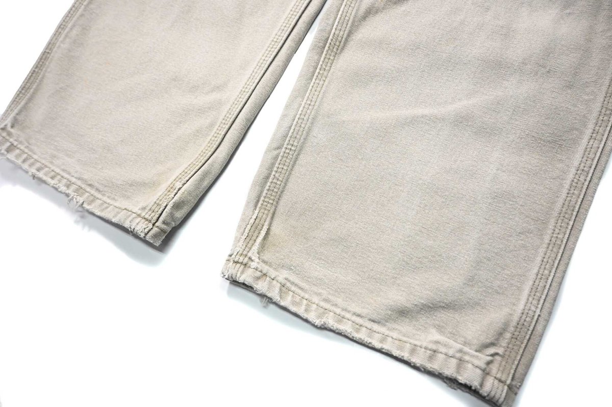 画像3: 11' Used Carhartt Duck Carpenter Pants Desert カーハート (3)