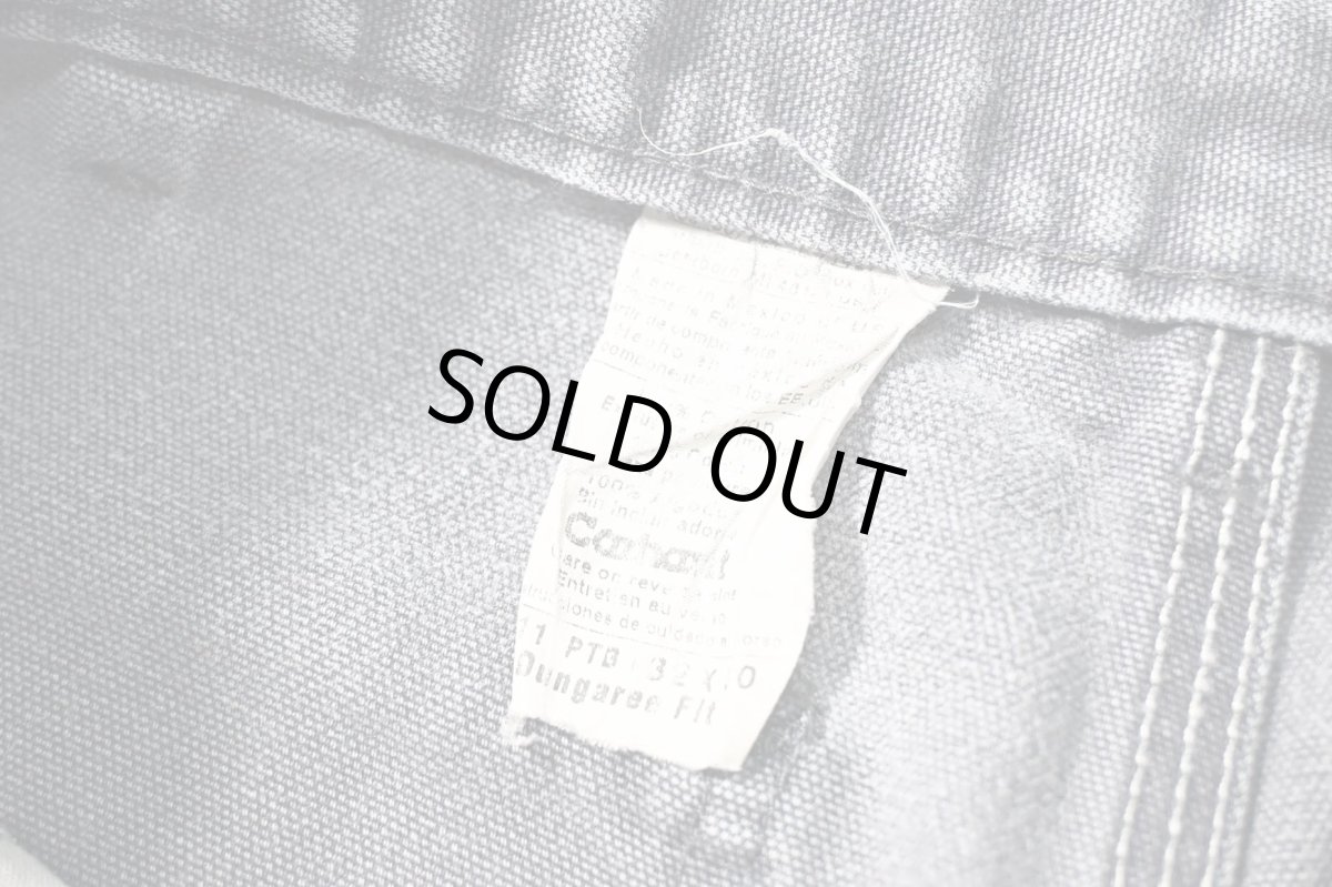 画像6: 00s Used Carhartt Duck Carpenter Pants Petrol Blue カーハート (6)