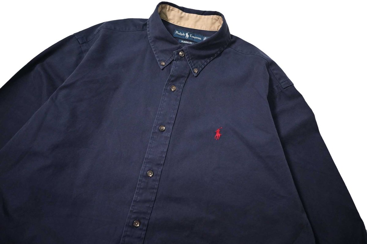 画像2: 90-00s Deadstock Ralph Lauren B/D Shirt "Classic Fit" (2)