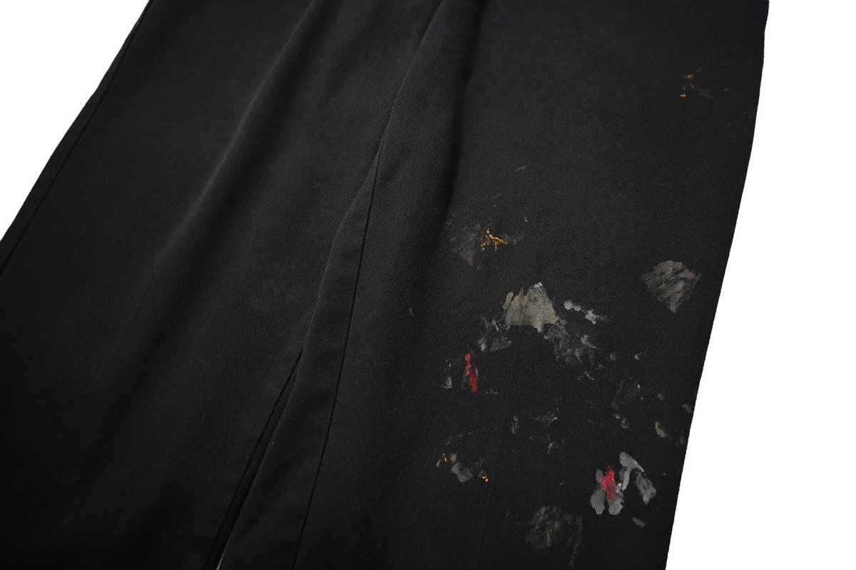 画像4: Used Dickies 874 Painted Work Pants Black (4)