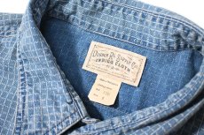 画像4: Used RRL Ralph Lauren Indigo Shirt (4)