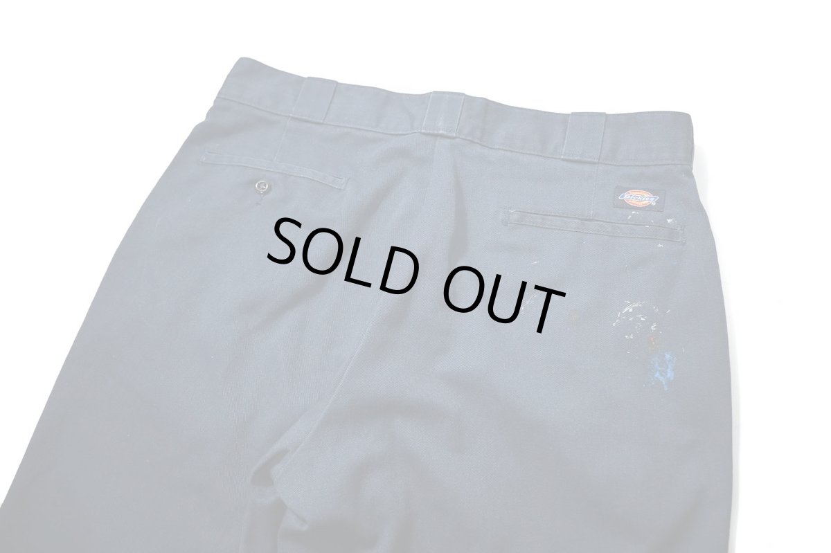 画像5: Used Dickies 874 Painted Work Pants Navy (5)
