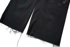 画像3: Used Dickies 874 Painted Work Pants Black (3)