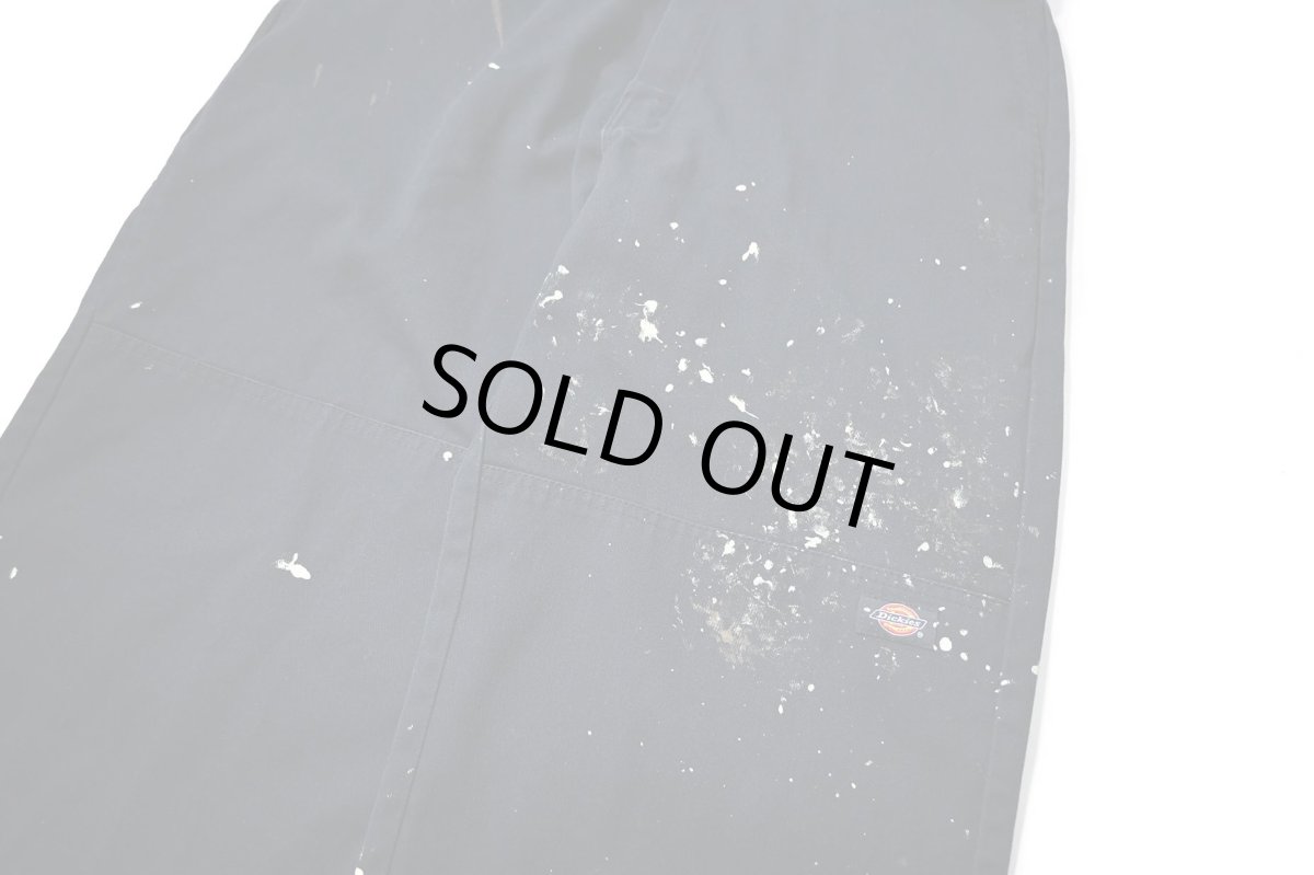 画像4: Used Dickies 85283 Double Knee Painted Work Pants Dark Navy (4)