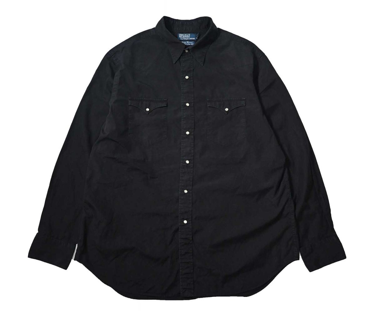 画像1: 90-00s Used Polo Ralph Lauren Classic Western Shirt (1)