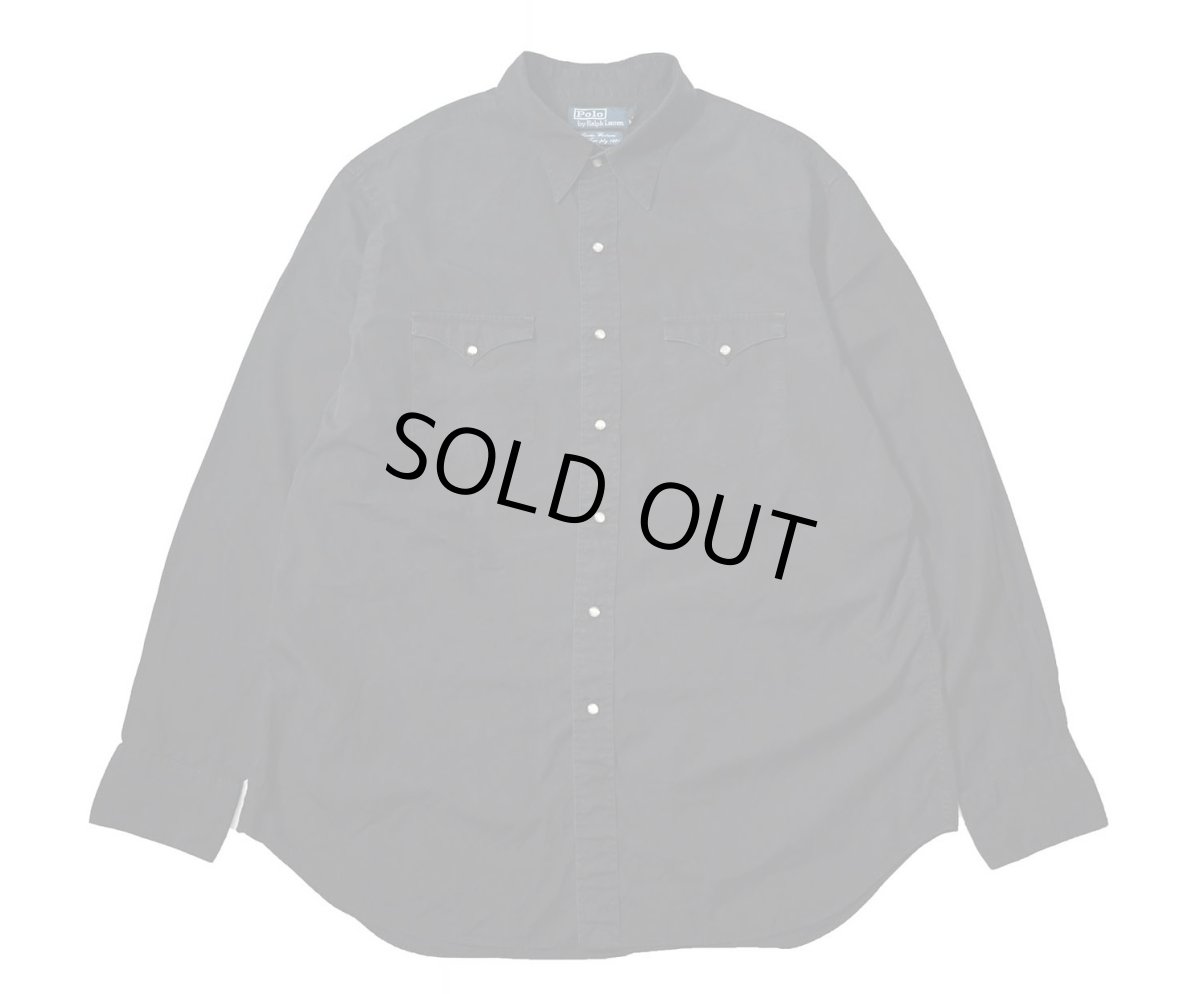 画像1: 90-00s Used Polo Ralph Lauren Classic Western Shirt (1)