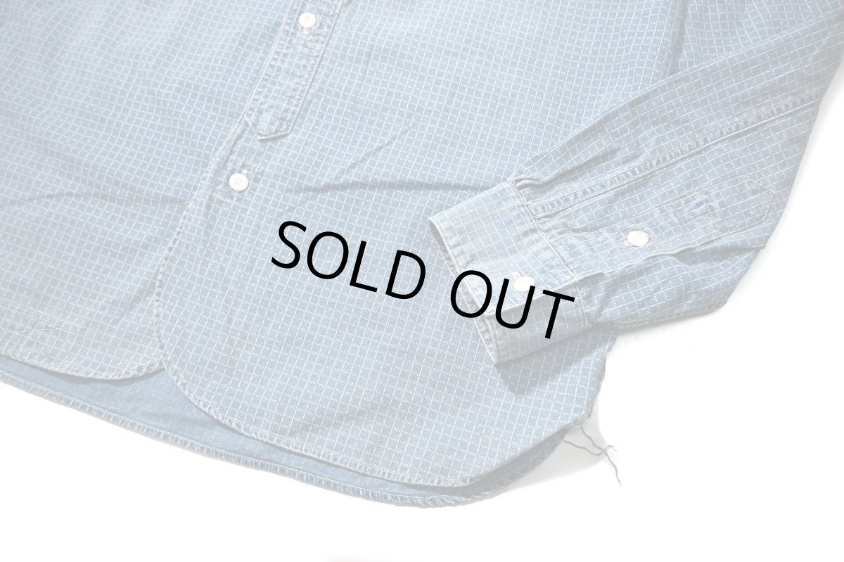画像3: Used RRL Ralph Lauren Indigo Shirt (3)