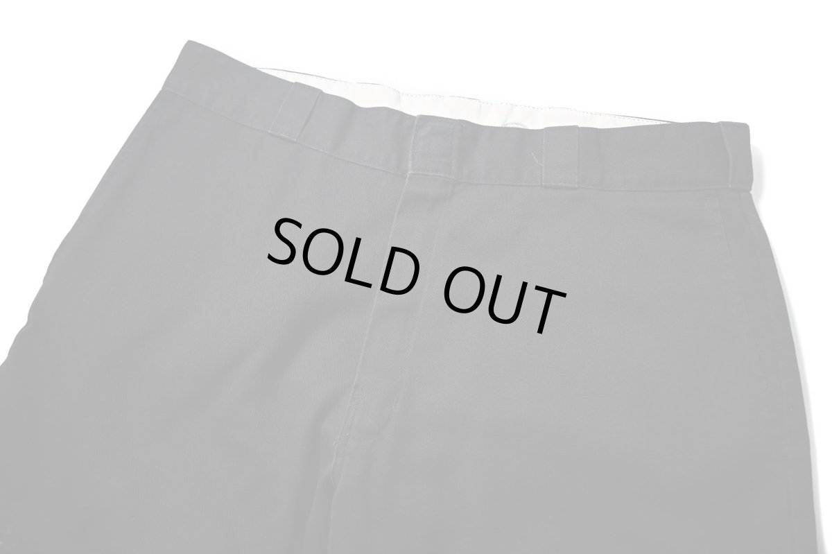 画像2: Used Dickies 85283 Double Knee Painted Work Pants Black (2)