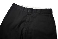 画像2: Used Dickies 85283 Double Knee Painted Work Pants Black (2)