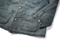画像3: 80s Used Carhartt Blanket Lined Michigan Chore Coat made in USA (3)