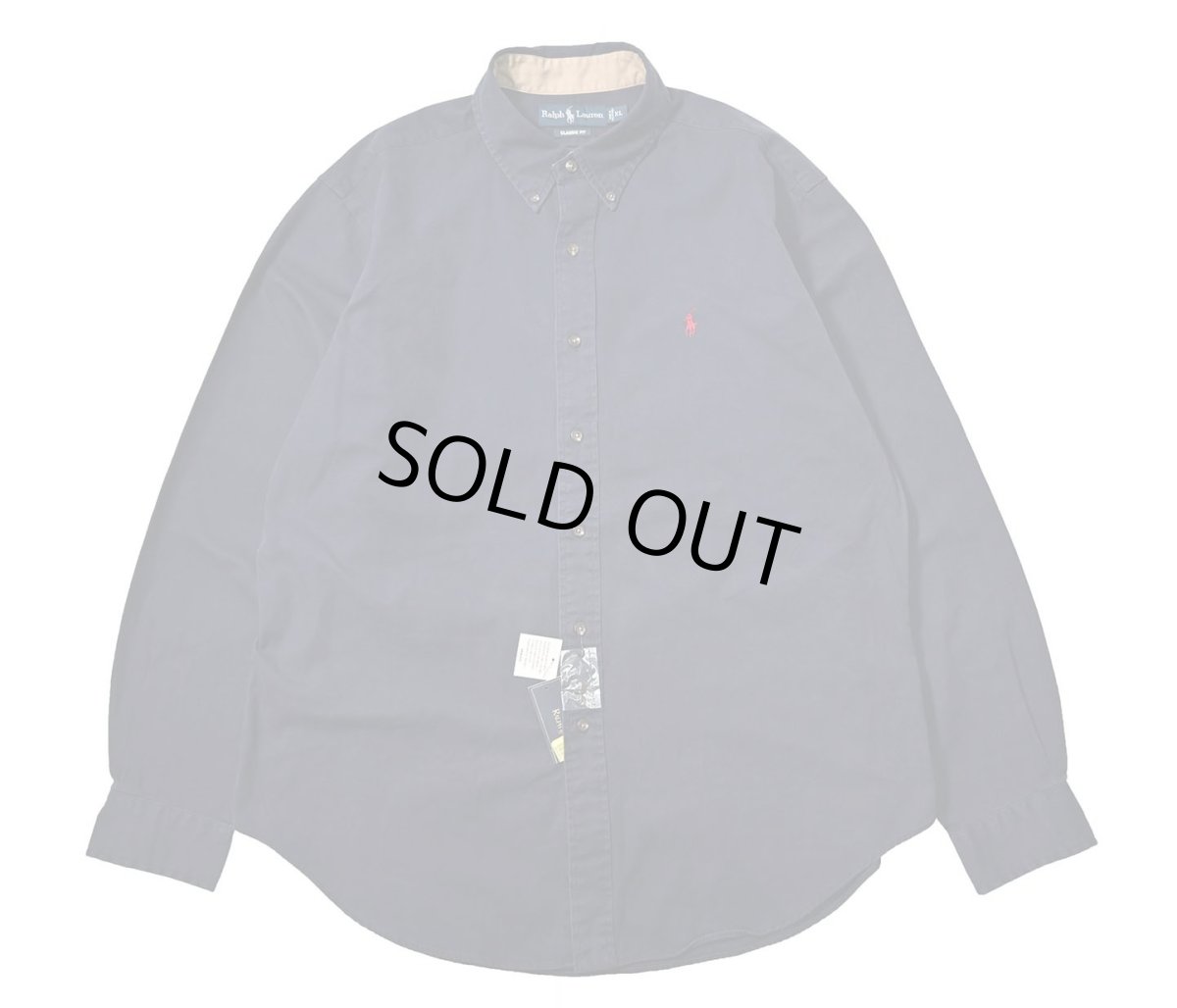 画像1: 90-00s Deadstock Ralph Lauren B/D Shirt "Classic Fit" (1)