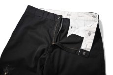 画像6: Used Dickies 85283 Double Knee Painted Work Pants Black (6)