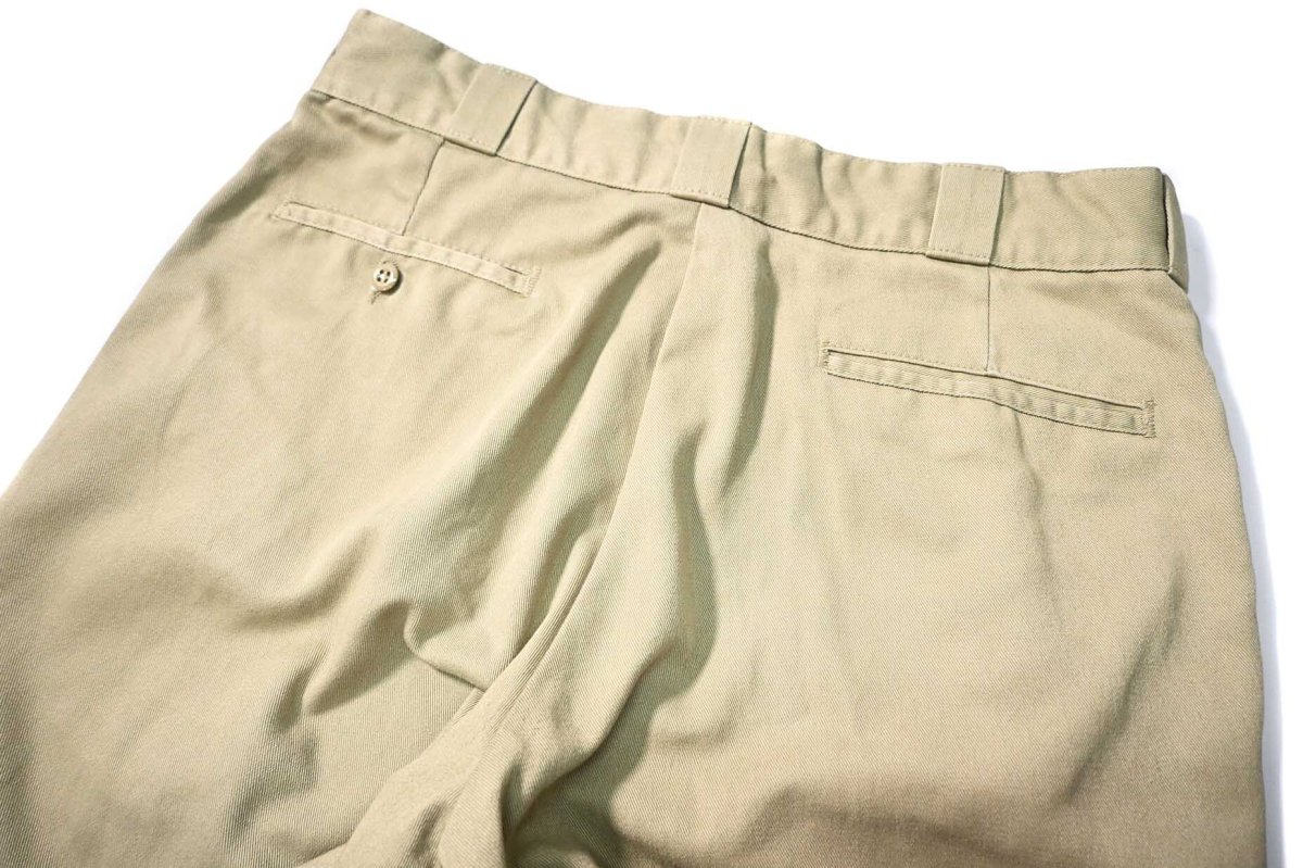 画像6: Used Dickies 874 Painted Work Pants Khaki (6)