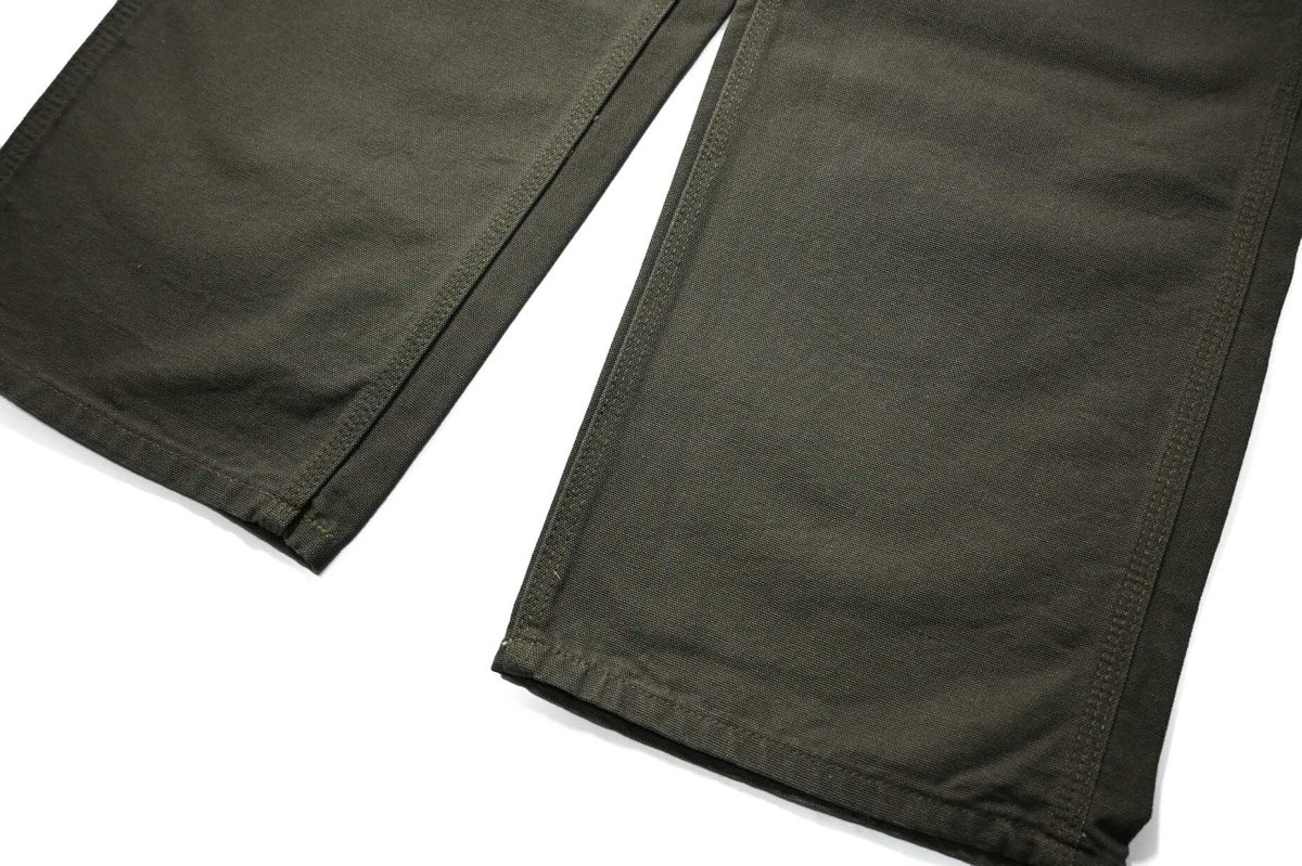 画像4: 06' Deadstock Carhartt Duck Carpenter Pants Moss カーハート (4)