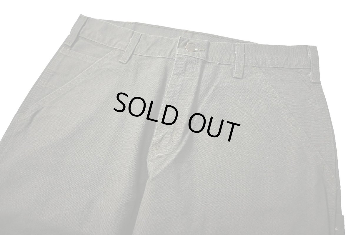 画像3: 06' Deadstock Carhartt Duck Carpenter Pants Moss カーハート (3)
