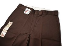 画像2: 00s Deadstock Dickies 42283MH 13Inch Multi-Use Pocket Work Short Mahogany (2)