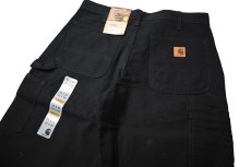 画像5: 15' Deadstock Carhartt Duck Carpenter Pants Black カーハート (5)