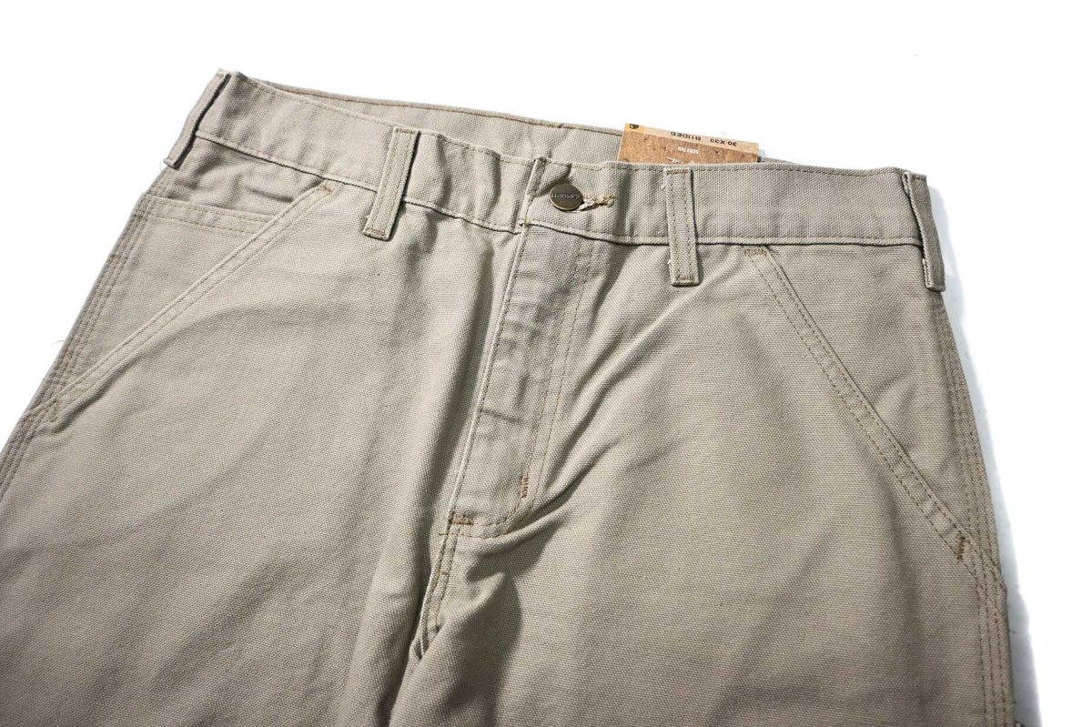 画像3: 16' Deadstock Carhartt Duck Carpenter Pants Desert カーハート (3)